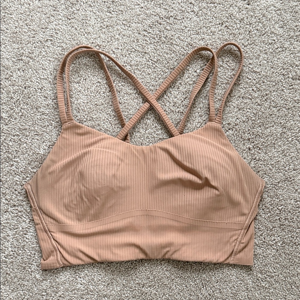 Lululemon Cloud Ribbed Longline Bra